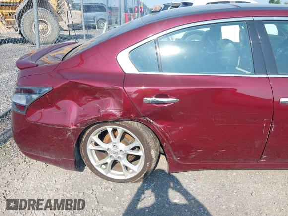 2013 Nissan Maxima S with VIN 1N4AA5AP6DC834584, listed as a IAAI auction lot 42661244 with 97,849 mi miles and . Bid and sale history available at DreamBid. Image 6.