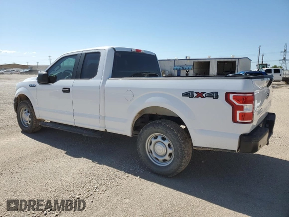 2018 Ford F-150 XL with VIN 1FTFX1E52JKE93864, listed as a Copart auction lot 55618805 with 157,540 mi miles and Clean Title. Bid and sale history available at DreamBid. Image 2.