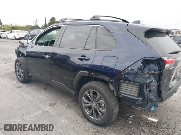 2024 Toyota RAV4 Hybrid XLE Premium with VIN JTMB6RFV5RD117173, listed as a IAAI auction lot 42013408 with 17,152 mi miles. Bid and sale history available at carsss.com. Image 14.