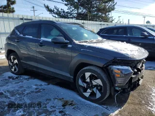 2024 Hyundai Kona Limited with VIN KM8HECA3XRU131811, listed as a Copart auction lot 45565475 with 13,089 mi miles and Salvage Title. Bid and sale history available at carsss.com. Image 4.