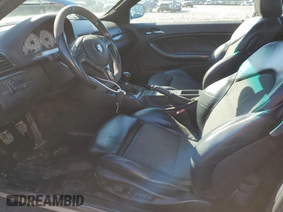 2004 BMW 3 Series M3 with VIN WBSBL93454PN58208, listed as a Copart auction lot 79425684 with 173,710 mi miles and Salvage Title. Bid and sale history available at DreamBid. Image 7.