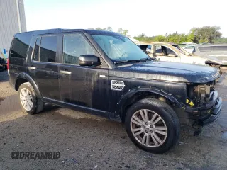 2011 Land Rover LR4 HSE with VIN SALAG2D49BA593971, listed as a Copart auction lot 50972645 with 155,471 mi miles and Salvage Title. Bid and sale history available at DreamBid. Image 4.