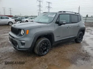 2020 Jeep Renegade Altitude with VIN ZACNJBBBXLPM05257, listed as a Copart auction lot 58446085 with 44,528 mi miles and Salvage title. Bid and sale history available at DreamBid. Image 1.
