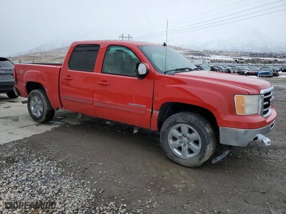 2013 GMC Sierra 1500 SLT with VIN 3GTP2WE71DG179054, listed as a Copart auction lot 45364955 with 89,987 mi miles and Salvage Title. Bid and sale history available at carsss.com. Image 4.