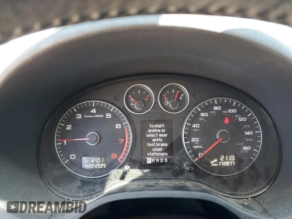 2009 Audi A3 Premium z VIN WAUKF78P39A017316, wystawiony jako Copart lot #54247945 z przebiegiem 172 877 mil mil oraz Czysty tytuł • Clean title. Historia ofert i sprzedaży dostępna na DreamBid. Obrazek 9.
