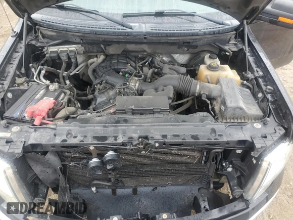 2012 Ford F-150 XL with VIN 1FTEW1CM5CFC97065, listed as a Copart auction lot 86583344 with 147,583 mi miles and Salvage Title. Bid and sale history available at carsss.com. Image 11.