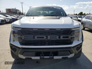 2024 Ford F-150 Raptor with VIN 1FTFW1RG1RFA22551, listed as a Copart auction lot 51982195 with 5,473 mi miles and Salvage Title. Bid and sale history available at DreamBid. Image 5.
