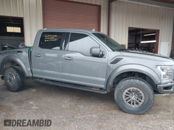 2020 Ford F-150 Raptor with VIN 1FTFW1RG3LFB74922, listed as a IAAI auction lot 41953753 with 93,780 mi miles and . Bid and sale history available at carsss.com. Image 13.