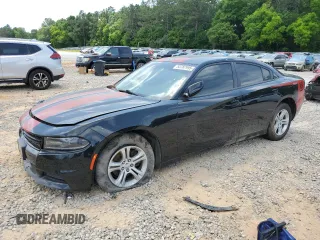 2019 Dodge Charger SXT z VIN 2C3CDXBG2KH696352, wystawiony jako Copart lot #53787995 z przebiegiem 85 127 mil mil oraz Szkoda całkowita • Salvage title. Historia ofert i sprzedaży dostępna na DreamBid. Obrazek 1.
