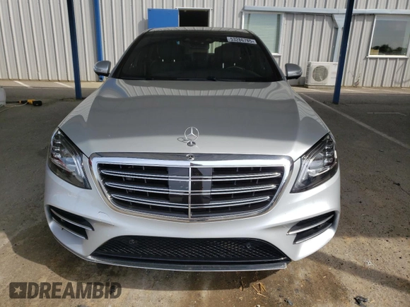 2020 Mercedes-Benz S-Class S 560 with VIN WDDUG8DB0LA519190, listed as a Copart auction lot 53286785 with 50,587 mi miles and Salvage Title. Bid and sale history available at carsss.com. Image 5.