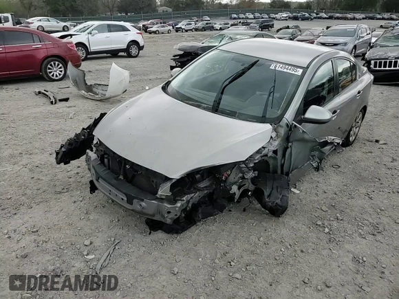 2013 Mazda Mazda3 i Sport with VIN JM1BL1U73D1740574, listed as a Copart auction lot 51494495 with 98,319 mi miles and Salvage Title. Bid and sale history available at carsss.com. Image 10.