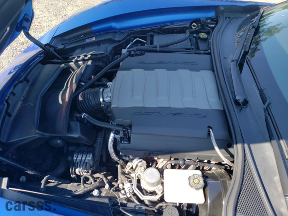 2014 Chevrolet Corvette Stingray Z51 2LT with VIN 1G1YK2D71E5116164, listed as a Copart auction lot 75863224 with 71,250 mi miles and Salvage Title. Bid and sale history available at carsss.com. Image 11.