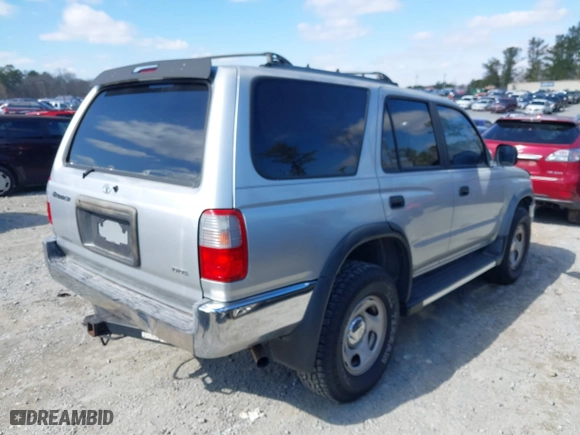 2000 Toyota 4Runner with VIN JT3GM84R7Y0063428, listed as a IAAI auction lot 41615410 with 276,948 mi miles. Bid and sale history available at carsss.com. Image 4.