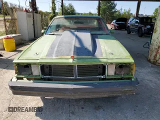 1980 Chevrolet El Camino z VIN 1W80KAD418693, wystawiony jako Copart lot #68218644 z przebiegiem Nie podano mil oraz Szkoda całkowita • Salvage title. Historia ofert i sprzedaży dostępna na DreamBid. Obrazek 5.