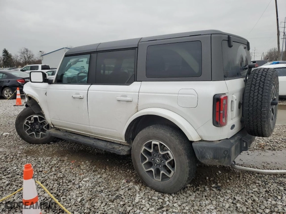 2023 Ford Bronco with VIN 1FMEE5BPXPLB65282, listed as a Copart auction lot 85742694 with 36,520 mi miles and Salvage Title. Bid and sale history available at carsss.com. Image 2.