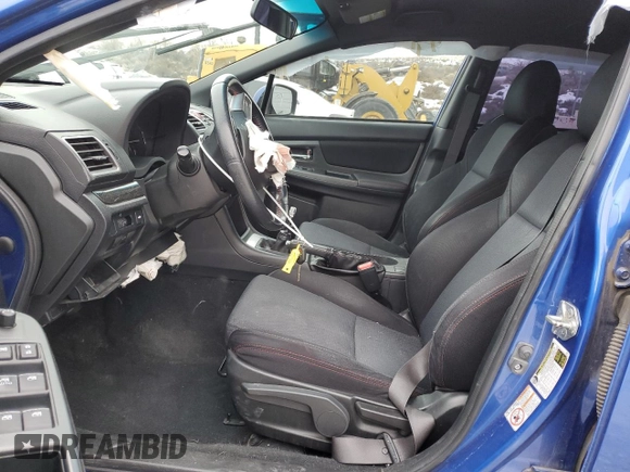 2016 Subaru WRX with VIN JF1VA1B63G9805593, listed as a Copart auction lot 44730635 with 110,287 mi miles and Salvage Title. Bid and sale history available at carsss.com. Image 7.