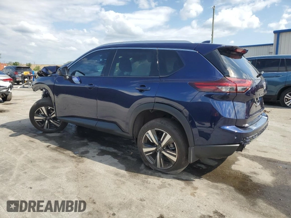 2025 Nissan Rogue SL with VIN JN8BT3CA5SW000117, listed as a Copart auction lot 52555965 with 6,216 mi miles and Non Repairable. Bid and sale history available at carsss.com. Image 2.