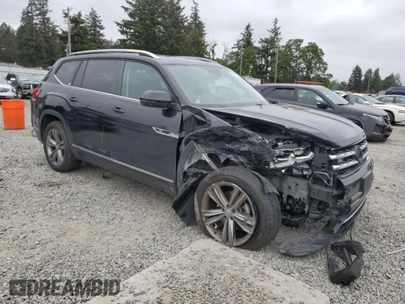 2019 Volkswagen Atlas SEL R-Line с VIN 1V2RR2CA0KC520762, выставлен на аукционе Copart как лот 56938535 с пробегом 44 780 миль миль и Списание • Salvage title. История ставок и продаж доступна на DreamBid. Изображение 4.