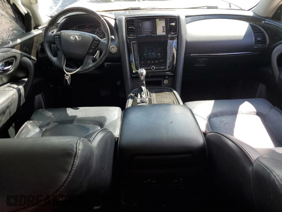 2020 Infiniti QX80 Luxe z VIN JN8AZ2NFXL9703516, wystawiony jako Copart lot #56106045 z przebiegiem 105 257 mil mil oraz Szkoda całkowita • Salvage title. Historia ofert i sprzedaży dostępna na DreamBid. Obrazek 8.