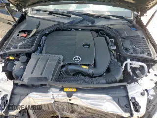 2021 Mercedes-Benz C 300 with VIN W1KWF8EB5MR643470, listed as a Copart auction lot 62184825 with 45,051 mi miles and Salvage title. Bid and sale history available at DreamBid. Image 11.