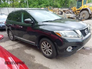 2015 Nissan Pathfinder Platinum z VIN 5N1AR2MM6FC658685, wystawiony jako IAAI lot #42370179 z przebiegiem 170 187 mil mil oraz . Historia ofert i sprzedaży dostępna na DreamBid. Obrazek 1.