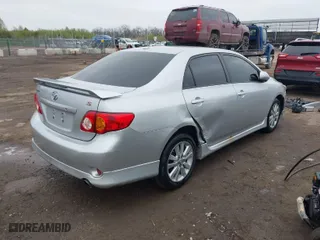 2010 Toyota Corolla with VIN 2T1BU4EEXAC432515, listed as a IAAI auction lot 42019459 with 267,404 mi miles. Bid and sale history available at carsss.com. Image 4.