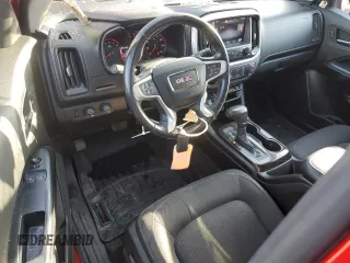 2015 GMC Canyon 4WD SLE with VIN 1GTH6BE38F1183778, listed as a Copart auction lot 53371055 with 28,723 mi miles and Salvage Title. Bid and sale history available at carsss.com. Image 8.