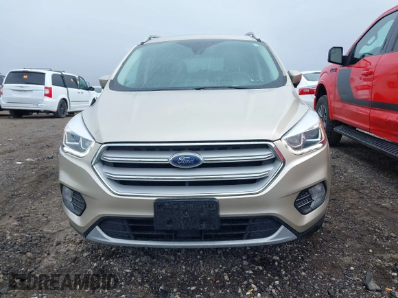 2017 Ford Escape Titanium with VIN 1FMCU9JD1HUB05881, listed as a IAAI auction lot 41966842 with 185,963 mi miles. Bid and sale history available at carsss.com. Image 12.