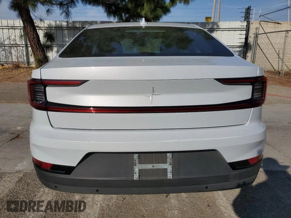 2023 Polestar 2 with VIN YSMEG3KA0PL141074, listed as a Copart auction lot 74339014 with 36,436 mi miles and Salvage Title. Bid and sale history available at carsss.com. Image 6.