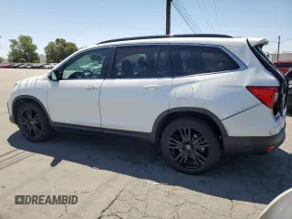2021 Honda Pilot Special Edition with VIN 5FNYF5H26MB003125, listed as a Copart auction lot 58093325 with 55,575 mi miles and Salvage title. Bid and sale history available at DreamBid. Image 2.