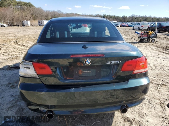 2008 BMW 3 Series 335i with VIN WBAWL73528PX57189, listed as a Copart auction lot 45640025 with 115,689 mi miles and Salvage Title. Bid and sale history available at carsss.com. Image 6.