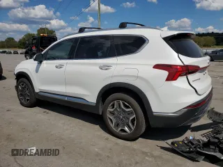 2022 Hyundai Santa Fe Hybrid Limited with VIN KM8S5DA18NU024602, listed as a Copart auction lot 70199524 with 30,780 mi miles and Salvage Title. Bid and sale history available at carsss.com. Image 2.