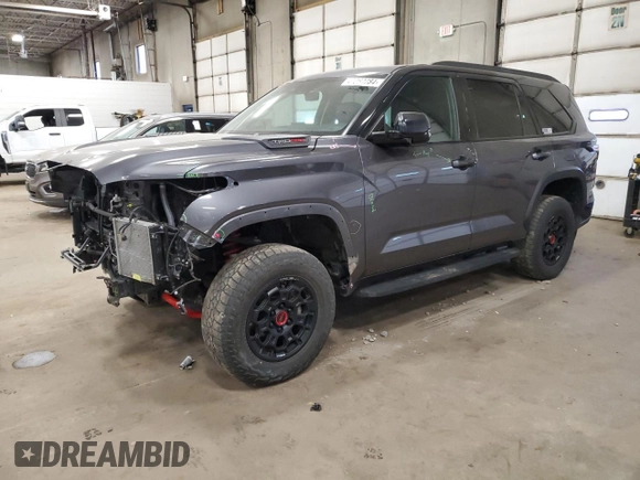 2023 Toyota Sequoia SR5 with VIN 7SVAAABA1PX011271, listed as a Copart auction lot 47360784 with 19,808 mi miles. Bid and sale history available at carsss.com. Image 1.