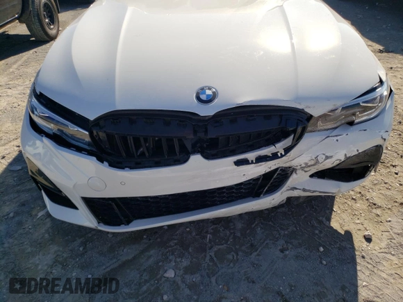 2020 BMW 3 Series 330i xDrive with VIN 3MW5R7J01L8B27074, listed as a Copart auction lot 66832942 with Not Provided miles and . Bid and sale history available at DreamBid. Image 9.