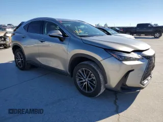 2024 Lexus NX with VIN 2T2GGCEZ4RC046464, listed as a Copart auction lot 43587955 with 11,731 mi miles and Salvage Title. Bid and sale history available at carsss.com. Image 4.