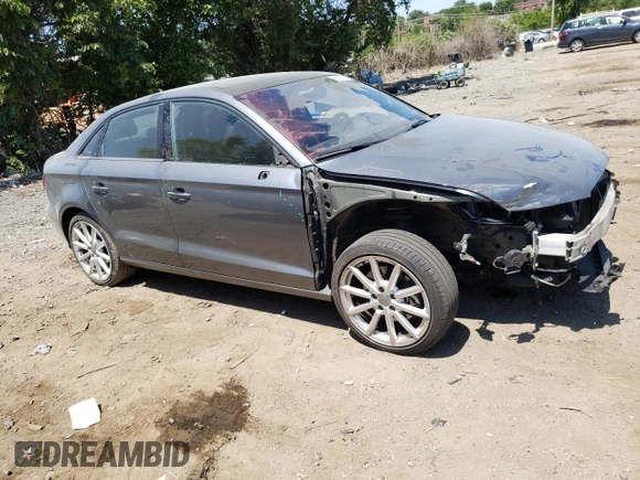 2016 Audi A3 2.0T Premium with VIN WAUB8GFFXG1060519, listed as a Copart auction lot 53621633 with 40,896 mi miles. Bid and sale history available at carsss.com. Image 4.