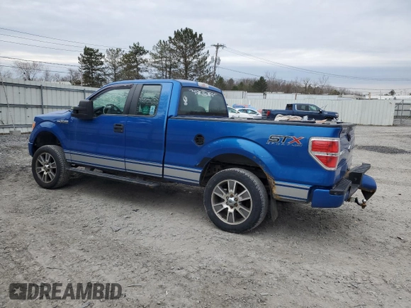 2014 Ford F-150 XL with VIN 1FTFX1EF9EKF67215, listed as a Copart auction lot 51594605 with 184,079 mi miles and Salvage Title. Bid and sale history available at carsss.com. Image 2.