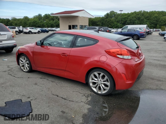 2012 Hyundai Veloster w/Black Int with VIN KMHTC6AD9CU044998, listed as a Copart auction lot 61774285 with 199,415 mi miles and Non repairable. Bid and sale history available at DreamBid. Image 2.