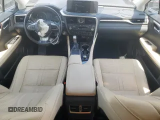 2021 Lexus RX 350 with VIN 2T2JZMAA9MC183642, listed as a Copart auction lot 61768375 with 37,629 mi miles and Salvage title. Bid and sale history available at DreamBid. Image 8.