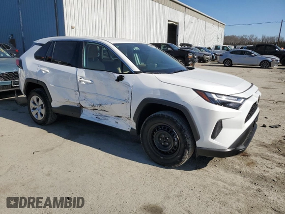 2023 Toyota RAV4 LE z VIN 2T3F1RFV4PW335248, wystawiony jako Copart lot #48783745 z przebiegiem 14 652 mil mil oraz Szkoda całkowita • Salvage title. Historia ofert i sprzedaży dostępna na DreamBid. Obrazek 4.