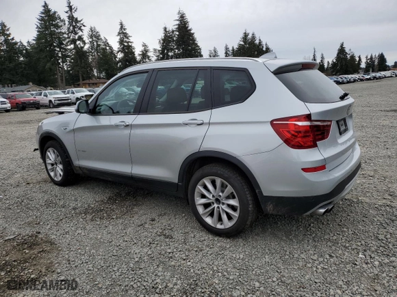 2016 BMW X3 xDrive28i with VIN 5UXWX9C52G0D73974, listed as a Copart auction lot 49965835 with 56,226 mi miles and Salvage Title. Bid and sale history available at carsss.com. Image 2.