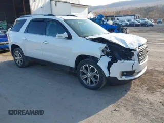2016 GMC Acadia SLT with VIN 1GKKVRKD0GJ205986, listed as a IAAI auction lot 41732778 with 169,041 mi miles. Bid and sale history available at carsss.com. Image 1.