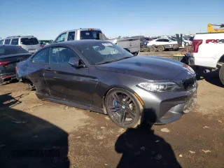 2016 BMW M2 with VIN WBS1H9C50GV786137, listed as a Copart auction lot 80149834 with 0 mi miles and Salvage Title. Bid and sale history available at carsss.com. Image 4.