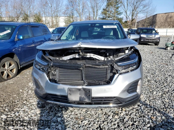 2024 Chevrolet Equinox LT with VIN 3GNAXUEG7RL332599, listed as a Copart auction lot 50180535 with 8,723 mi miles and Salvage Title. Bid and sale history available at DreamBid. Image 5.