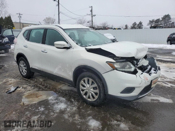 2014 Nissan Rogue S with VIN 5N1AT2MV4EC751410, listed as a Copart auction lot 44732015 with 138,720 mi miles and Salvage Title. Bid and sale history available at carsss.com. Image 4.