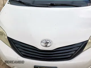 2011 Toyota Sienna with VIN 5TDZK3DC8BS026322, listed as a Copart auction lot 63670155 with Not provided miles and Salvage title. Bid and sale history available at DreamBid. Image 12.