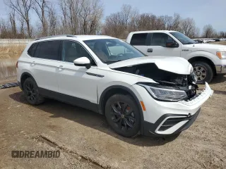 2024 Volkswagen Tiguan SE with VIN 3VV3B7AX8RM170856, listed as a Copart auction lot 51723495 with 3,246 mi miles and Clean title. Bid and sale history available at DreamBid. Image 4.