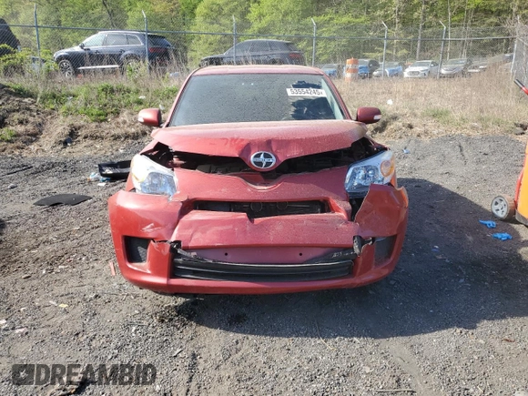2012 Scion xD with VIN JTKKU4B41C1023489, listed as a Copart auction lot 53554245 with 155,607 mi miles and Salvage title. Bid and sale history available at DreamBid. Image 5.