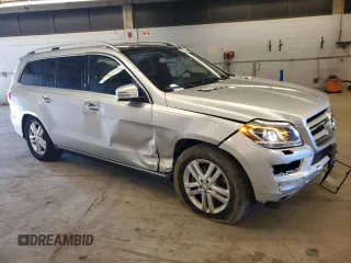 2016 Mercedes-Benz GL with VIN 4JGDF6EE9GA712675, listed as a Copart auction lot 77591294 with 164,208 mi miles and Salvage Title. Bid and sale history available at carsss.com. Image 4.