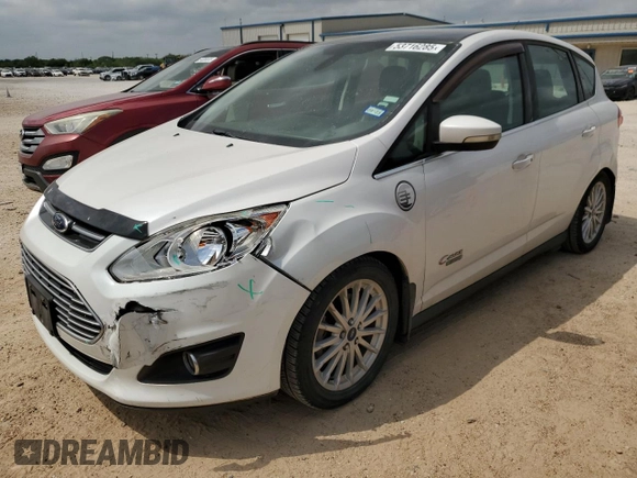 2015 Ford C-Max Energi SEL with VIN 1FADP5CU1FL100808, listed as a Copart auction lot 53716285 with 106,620 mi miles and Salvage Title. Bid and sale history available at carsss.com. Image 1.